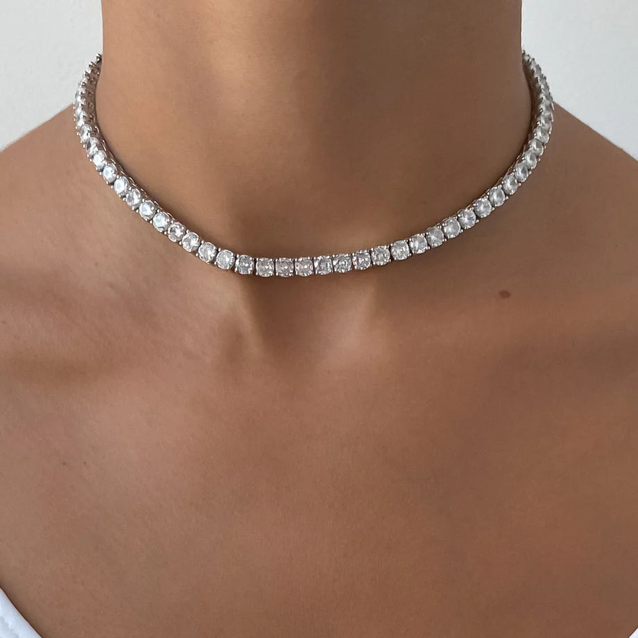 Colar Royal Shine Banhado a Ouro 18K com Zircônias