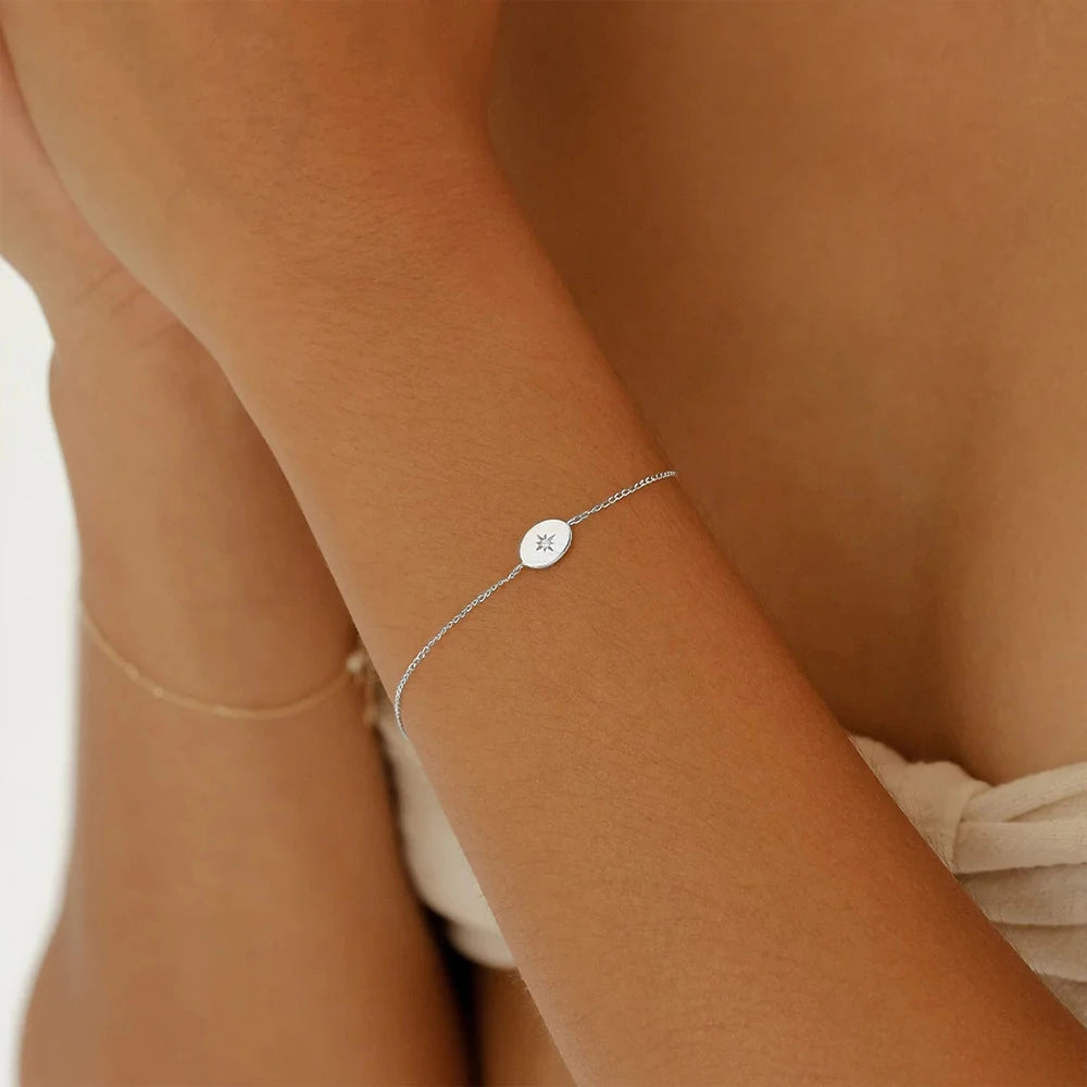 Pulseira Minimalista Estrela Refine